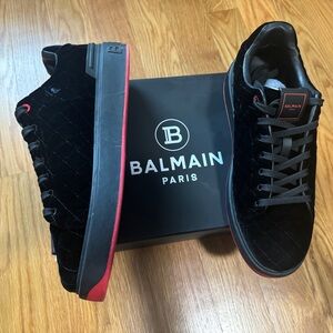 Balmain B-Court low-top lace-up sneakers for men